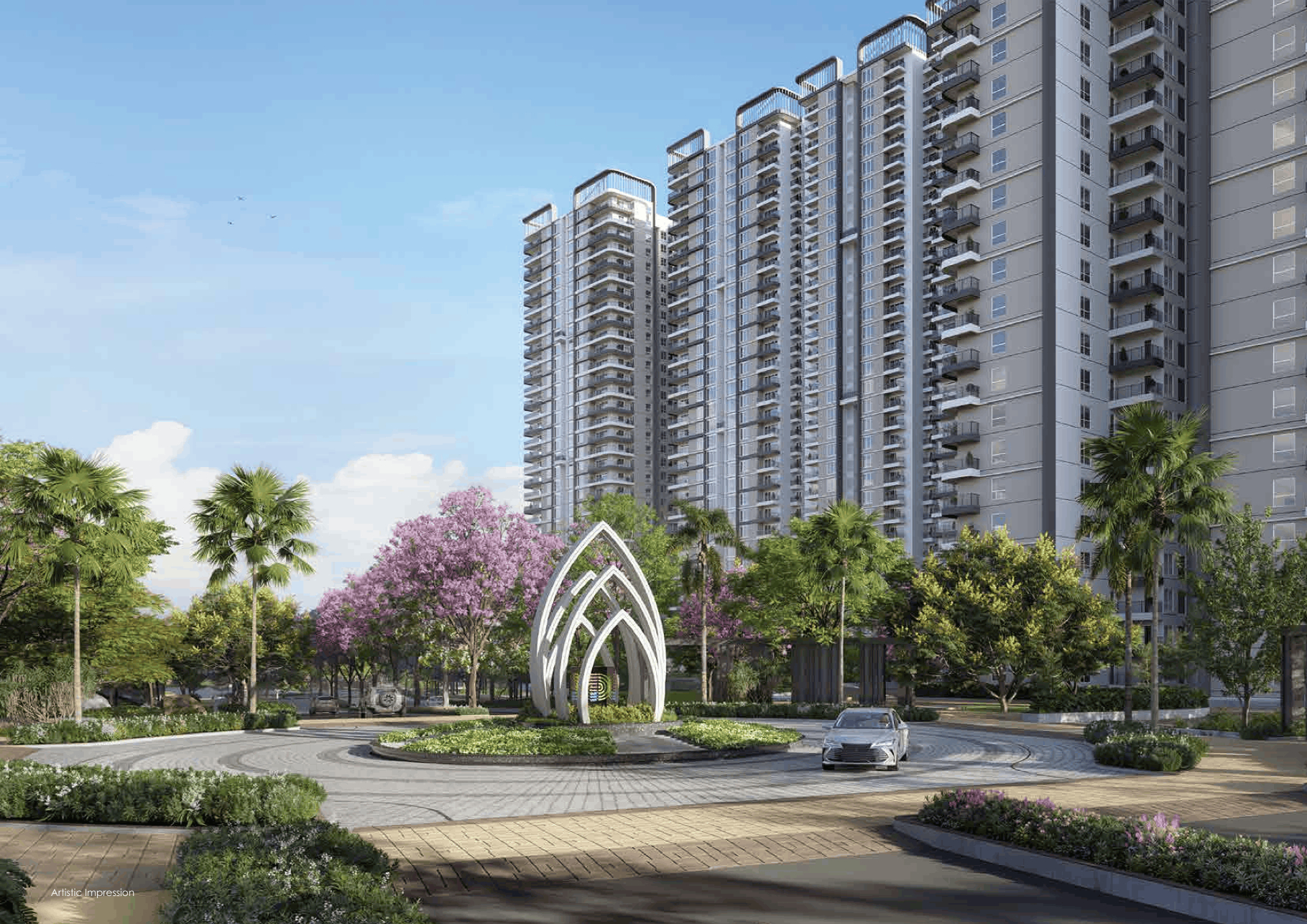 Nambiar District 25 Phase 3 – exterior view